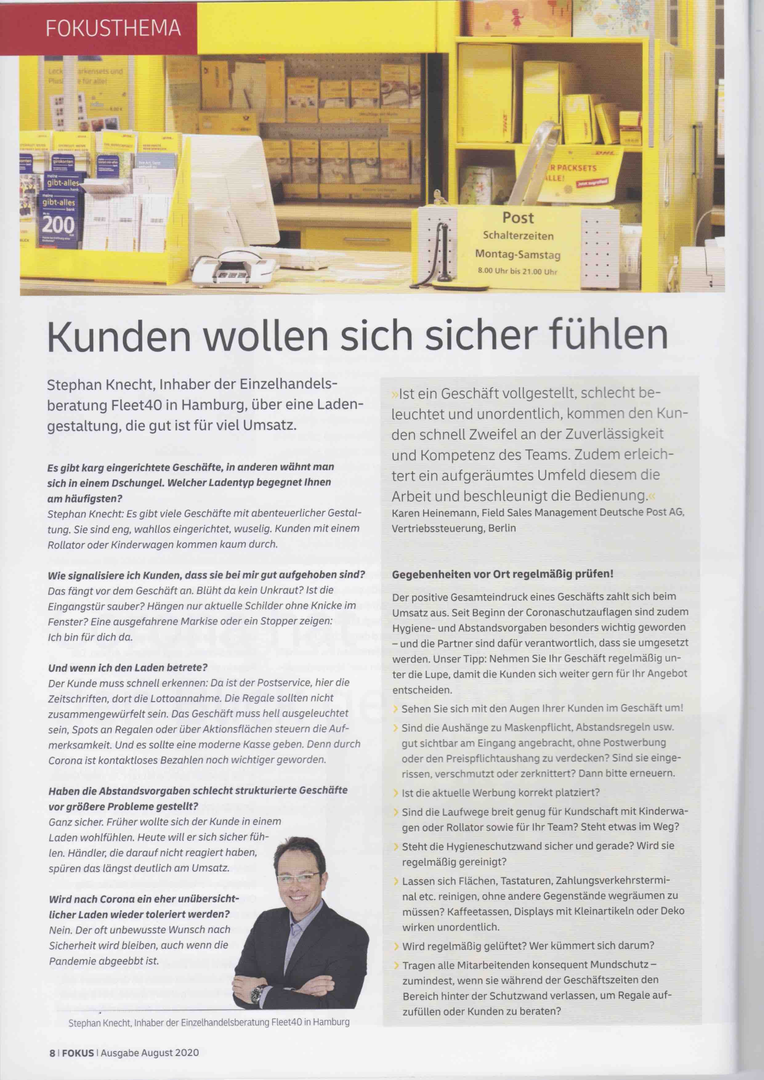 PARTNER Magazin der Deutschen Post